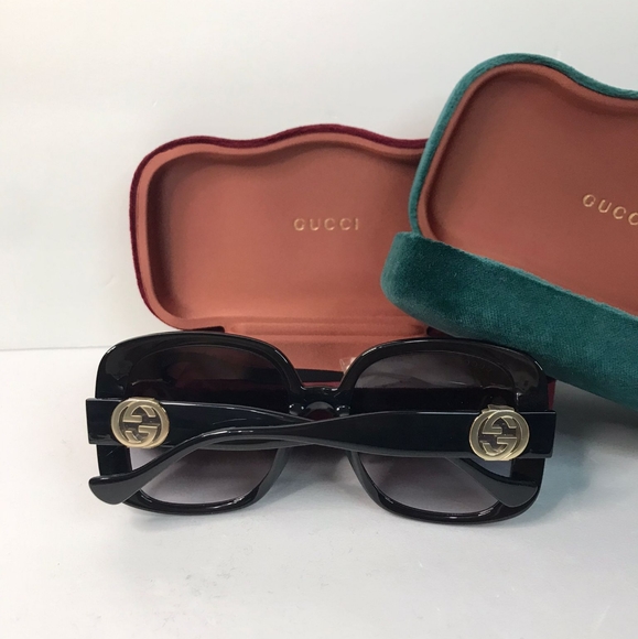 New - ?Original Gucci Grey Square Ladies Sunglasses GG1029SA 007 57. main image 9